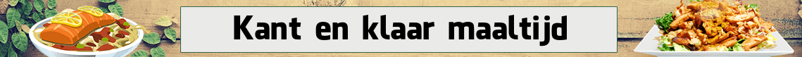 bezorgen-Kant en klaar maaltijden